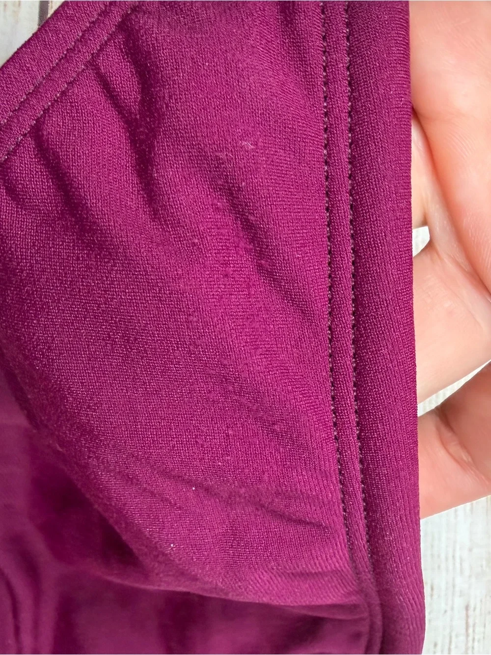 Jolyn Clothing Plum “Europe 2” Bikini Bottom - Deep Berry - Lap Swim, Sporty